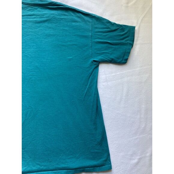 Jacksonville Jaguars NFL Teal Graphic Print Y2K Short Sleeve T Shirt Mens Large - Picture 11 of 12